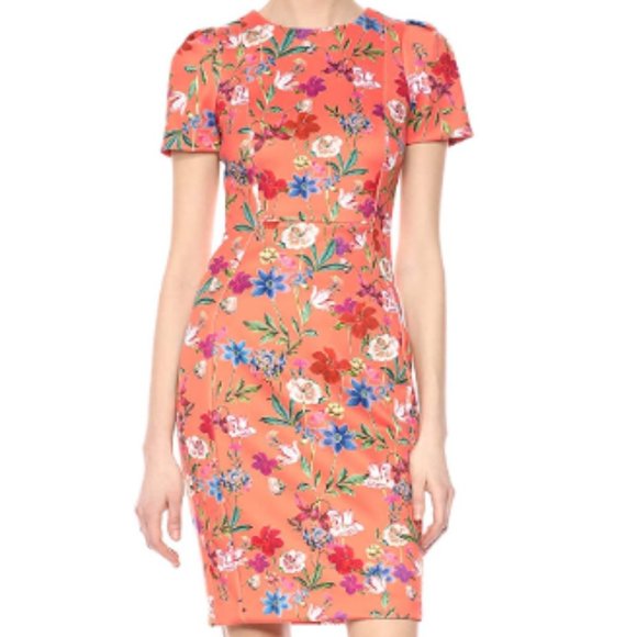 Women's short sleeve tight dress - Picture 1 of 3
